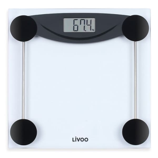 Pèse personne LIVOO 180KG blanc (DOM426N) Pèse personne LIVOO 180KG blanc (DOM426N)